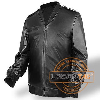 ZDF_41 Tactical Leather Jacket